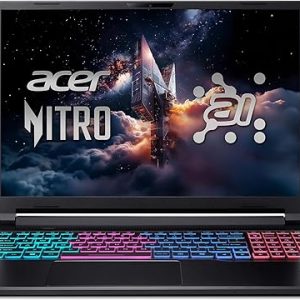 Acer Nitro V 16S AI Gaming Laptop | AMD Ryzen 7 260 Processor | NVIDIA GeForce RTX 5060 Laptop GPU (572 AI Tops) | 16" WUXGA IPS 180Hz Display | 32GB DDR5 | 1TB Gen 4 SSD | Wi-Fi 6 | ANV16S-41-R2AJ