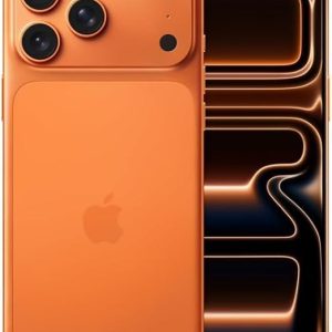 Apple iPhone 17 Pro Max, US Version, 512GB, eSIM, Cosmic Orange- Unlocked (Renewed)